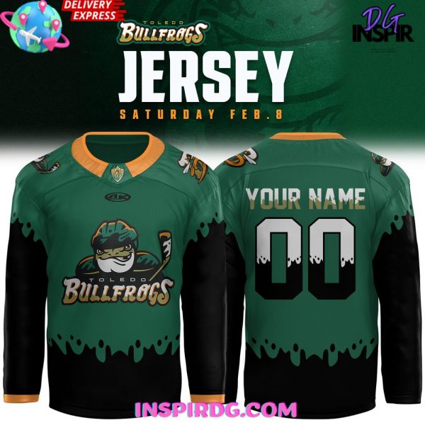 Toledo Bullfrogs Uniform 2024-25 Hockey Jersey