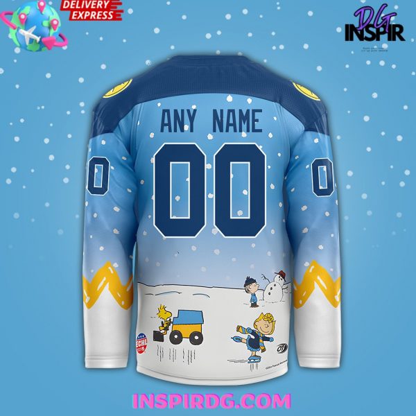 Toledo Walleye x Peanuts Limited Edition Custom Hockey Jersey