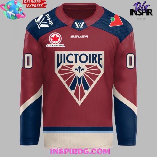 BAUER PWHL Montreal Victoire Special Hockey Jersey