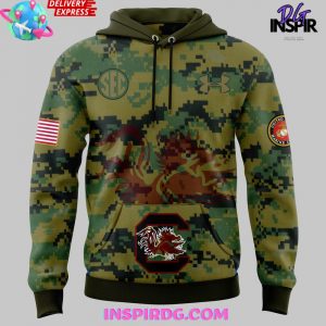 South Carolina Gamecocks States Marine Corps 2024 Hoodie