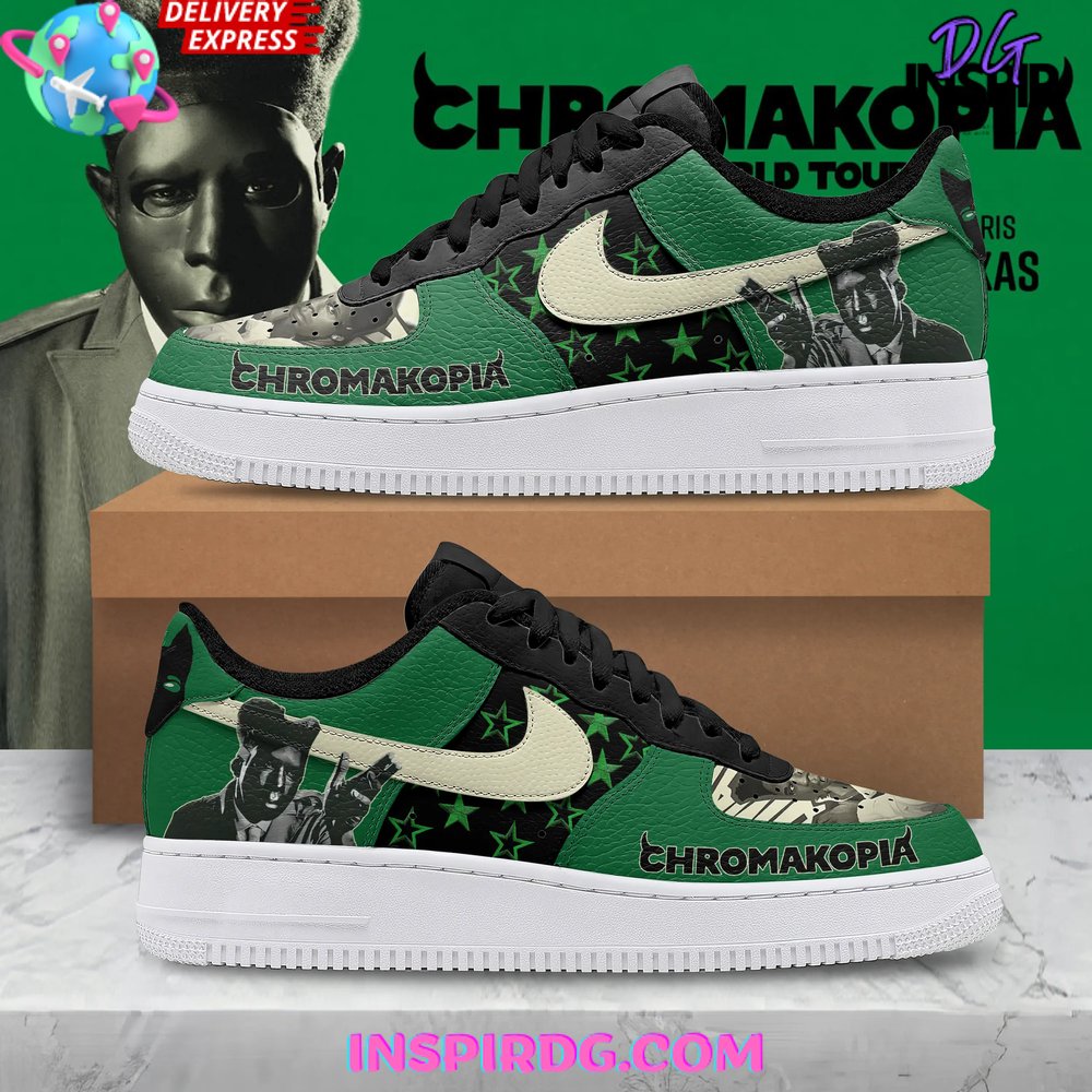 Tyler The Creator Chromakopia Special Edition Nike Air Force 1 InspirDG