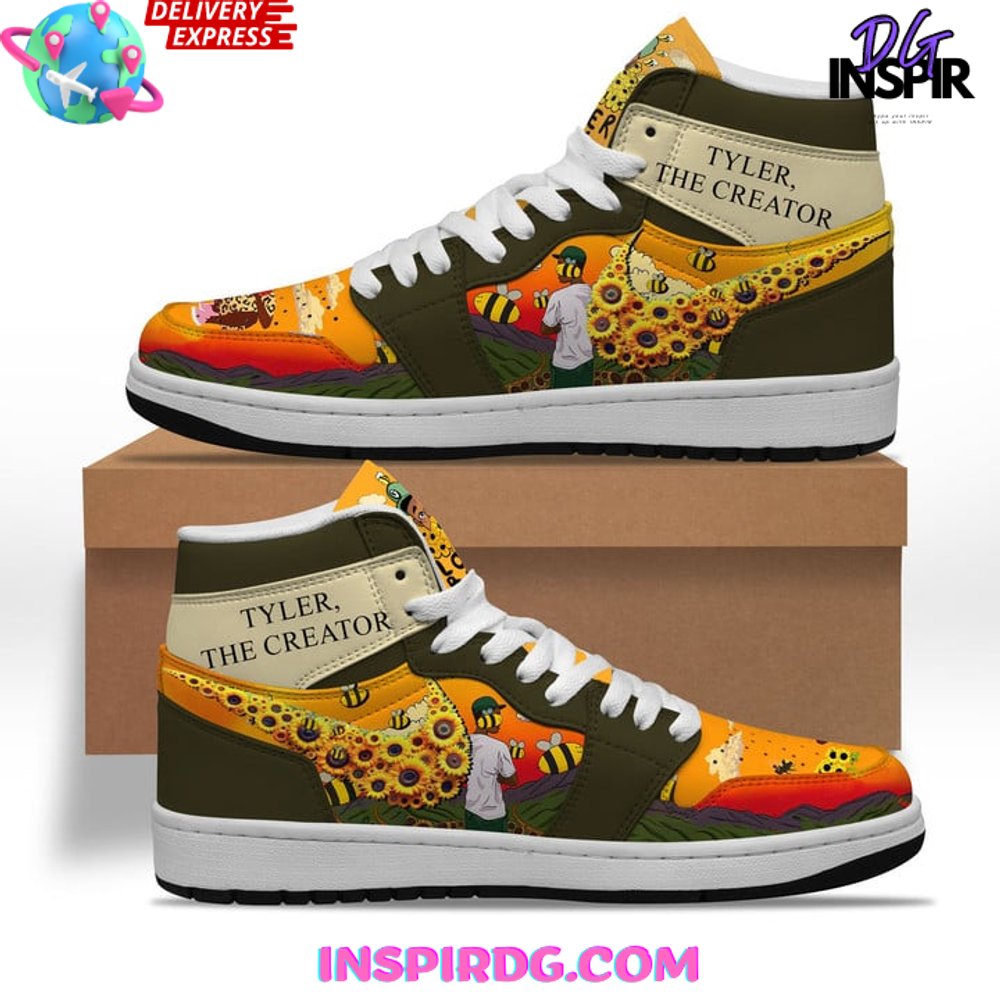 Tyler The Creator Flower Boy Limited Edition Nike Air Jordan 1 InspirDG