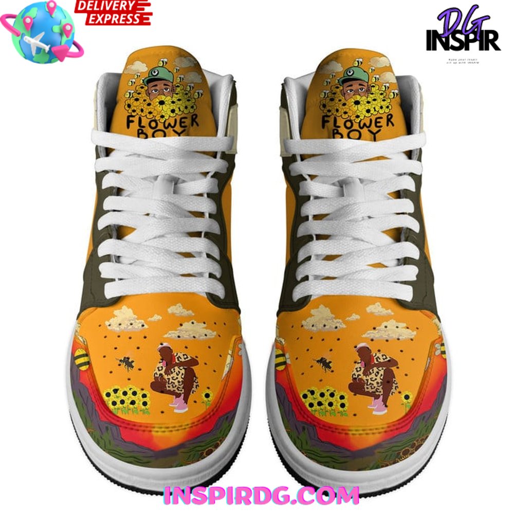 Tyler The Creator Flower Boy Limited Edition Nike Air Jordan 1 InspirDG