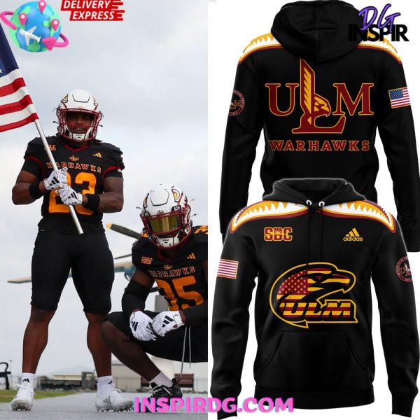 ULM Football Warhawks Adidas SBC Hoodie