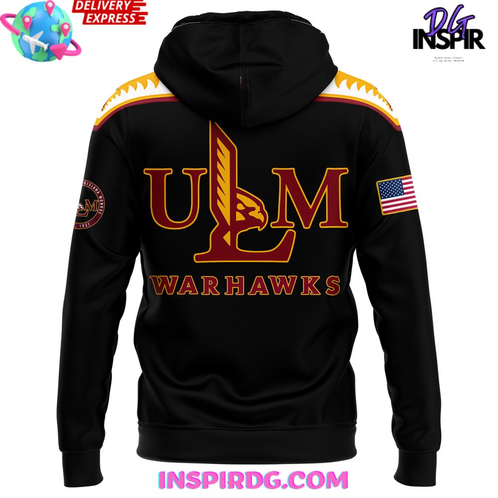 ULM Football Warhawks Adidas SBC Hoodie InspirDG