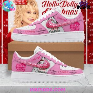 Dolly Parton Holly Dolly Christmas Nike Air Force 1