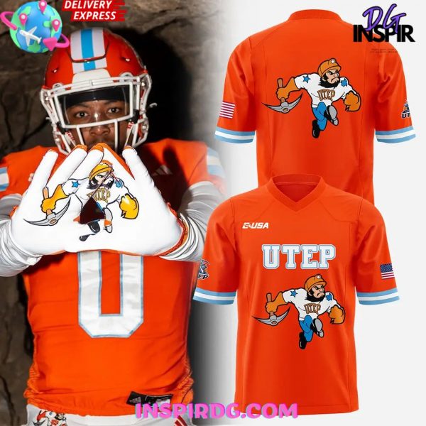 UTEP Miners Football Uniform Homecoming Special Football Jersey