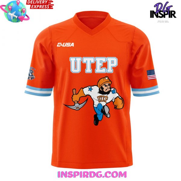 UTEP Miners Football Uniform Homecoming Special Football Jersey