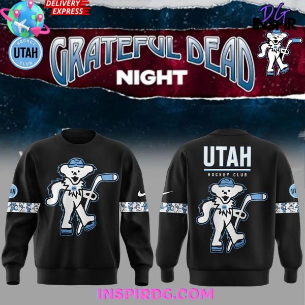 Utah Hockey Club Grateful Dead Night Edition Sweatshirt