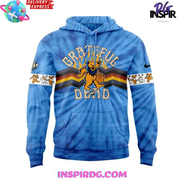 Utah Jazz Grateful Dead Night Edition Hoodie