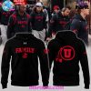 Utah Utes Football Family Forever Special Red Hoodie