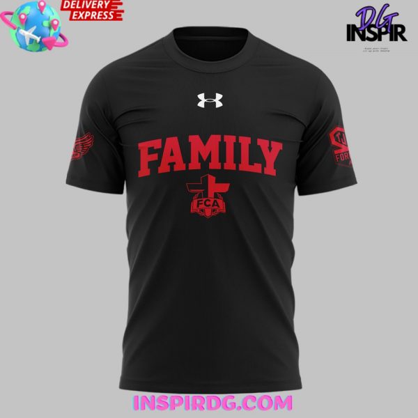 Utah Utes Football Family Forever Special Black T-Shirt