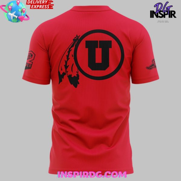 Utah Utes Football Family Forever Special Red T-Shirt