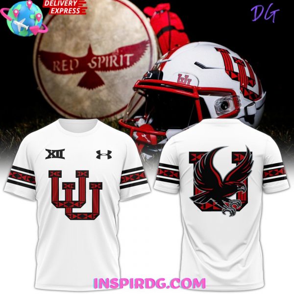 Utah Utes Red Spirit Special White T-Shirt