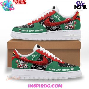 Jack Skellington Merry Scary Holidays Limited Nike Air Force 1