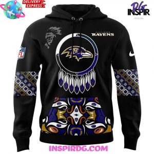 Baltimore Ravens Native American Heritage Month Special Hoodie