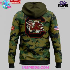 South Carolina Gamecocks States Marine Corps 2024 Hoodie