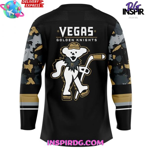 Vegas Golden Knights Grateful Dead Night Special Hockey Jersey
