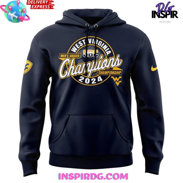 WVU Men’s Soccer SUN BELT Champions 2024 Hoodie
