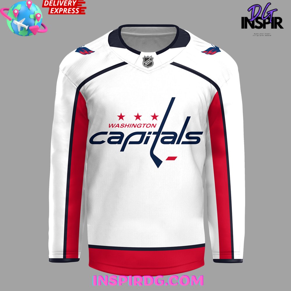 Washington Capitals NHL Team Logo Hockey Reebok Jersey Mens retailer sz XXL