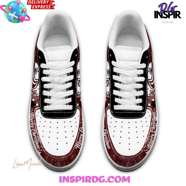 Washington Commanders Merry Christmas Limited Edition Nike Air Force 1