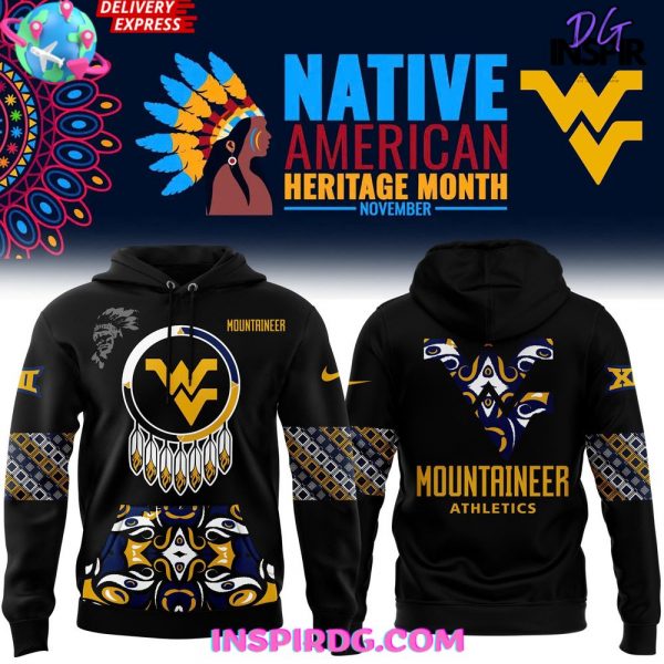 West Virginia Mountaineers Athletics Native American Special Hoodie