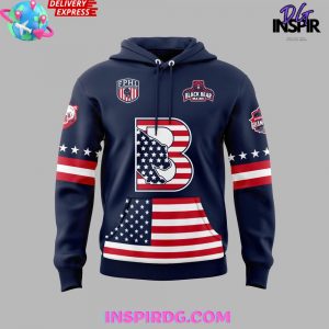 Binghamton Black Bears Military Appreciation 2024 Hoodie