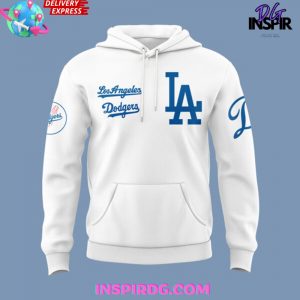 Los Angeles Dodgers 8Time World Series Champions Special White Hoodie