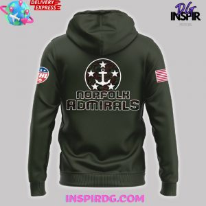 Norfolk Admirals Military Appreciation Special Hoodie