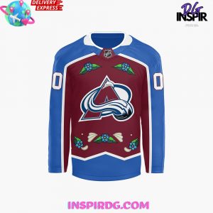 Colorado Avalanche Native American Heritage Month Custom Hockey Jersey