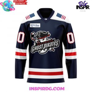 Savannah Ghost Pirates Military Appreciation Night 2024 Hockey Jersey