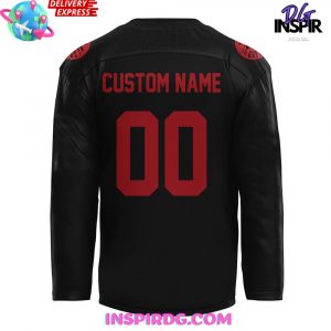 Soo Greyhounds Back In Black Special Hockey Jersey