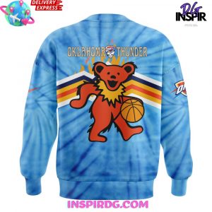 Oklahoma City Thunder x Grateful Dead Night Special Blue Sweatshirt