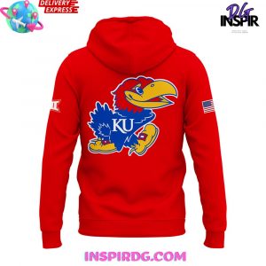 Kansas Jayhawks Basketball Pride Special Red Hoodie