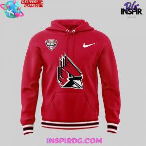 Ball State Football American Patriotic Special Red Hoodie