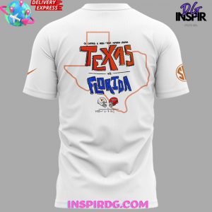 Texas Longhorns Collab Florida Gators Limited White TShirt