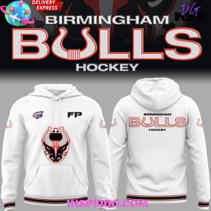 Birmingham Bulls Hockey Special White Hoodie