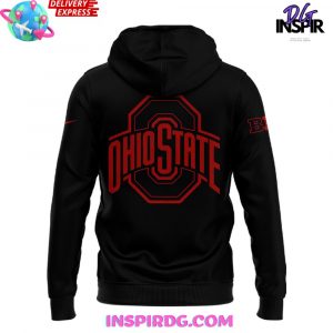 Ohio State Football Follow Jesus Black Hoodie