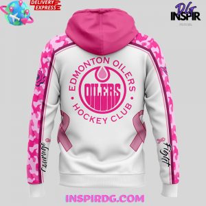 Edmonton Oilers Pink in the Rink 2024 Hoodie