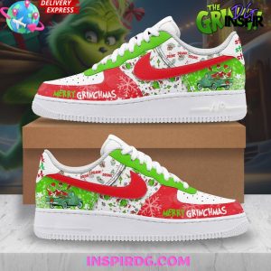 The Grinch Merry Grinchmas Limited Edition Nike Air Force 1