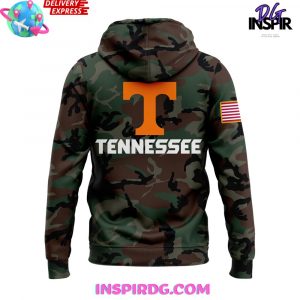 Tennessee Vols Football Military Appreciation 2024 Camo Hoodie