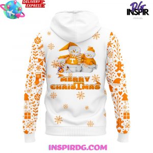 Tennessee Vols Merry Christmas 2024 Special White Hoodie