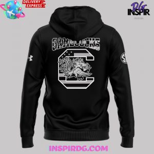 South Carolina Gamecocks American Flag Special Black Hoodie