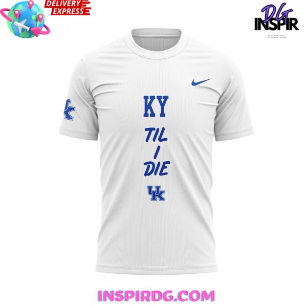 Kentucky Wildcats Til I Die Special White T-Shirt