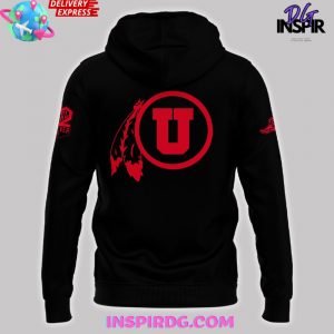 Utah Utes Football Family Forever Special Black Hoodie