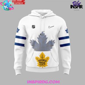 Toronto Maple Leafs x Drew Custom White Hoodie