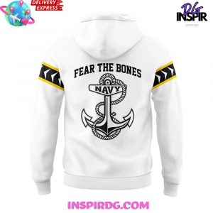 Navy Midshipmen Fear The Bones Limited Edition Hoodie