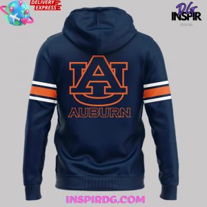 State of Auburn Tigers Football Navy Hoodie