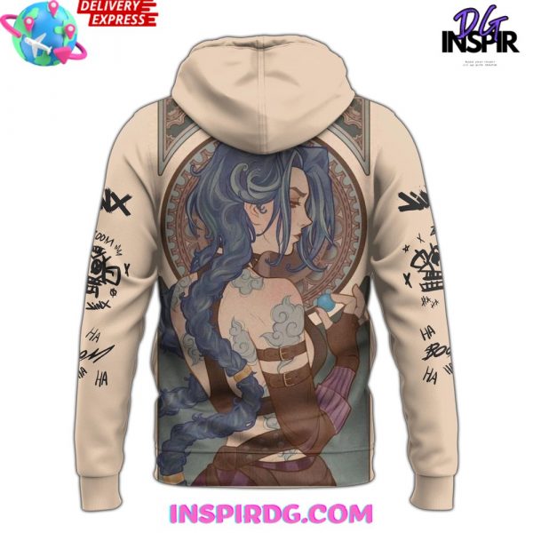 Arcane League of Legends Jinx Vi Special Hoodie