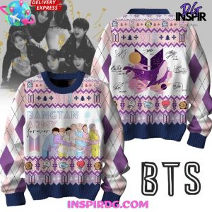 BTS Bangtan Army Forever Holiday Sweater